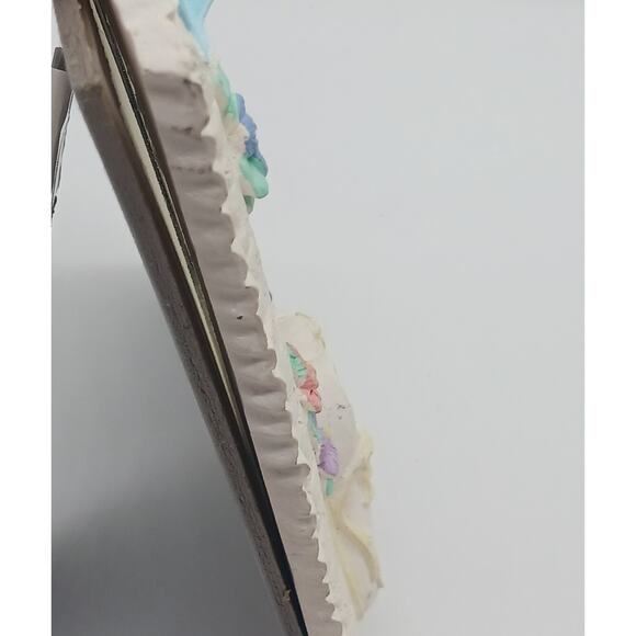 Vintage Infant Baby Picture Frame Shoes Design West 3D First Memories 900 135 - Picture 7 of 13